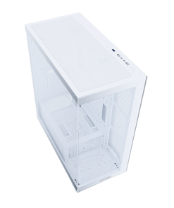 Alternative view of GABINETE NEWGEN RADIANCE GLASS ATX White