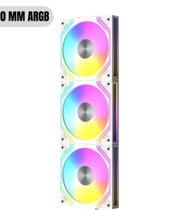 Alternative view of Ventiladores NEWGEN Blade LINK White ARGB 120mm (Pack 3 )