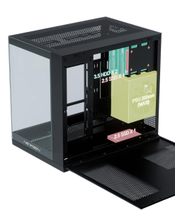 Alternative view of Gabinete NEWGEN COBALT XL Glass ATX BTF Black V2