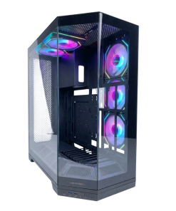 Alternative view of Gabinete NEWGEN BASALT ATX BTF Black