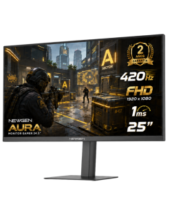 Alternative view of Monitor NEWGEN AURA 25″/ FHD/ IPS/ 420Hz/ 1MS